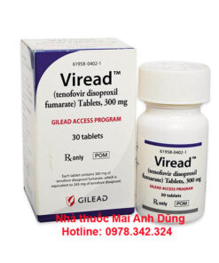 Thuốc Viread 300mg chữa bệnh gì? Gía bao nhiêu, mua thuốc ở đâu