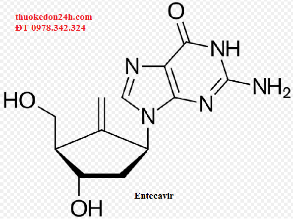 Thuốc Baraclude, (Entecavir 0.5mg) điều trị viêm gan B giá bán bao nhiêu.