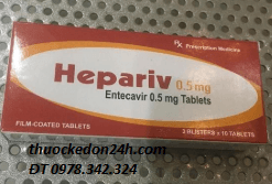 Mua thuốc Hepariv 0.5mg ở đâu bán giá bao nhiêu rẻ nhất?