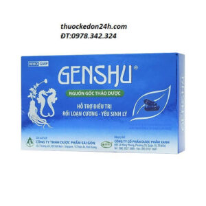 Thuốc Genshu là thuốc gì? Tác dụng cách dùng giá bán vui lòng liên hệ 0978 342 324 để được tư vấn về giá thuốc, mua thuốc ở đâu uy tín