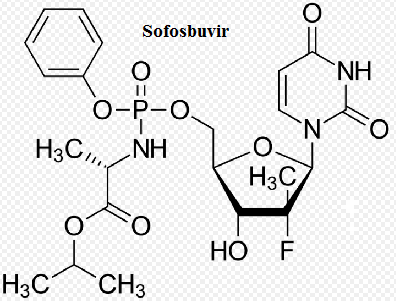 Cấu trúc thuốc Sovaldi (Sofobusvir)