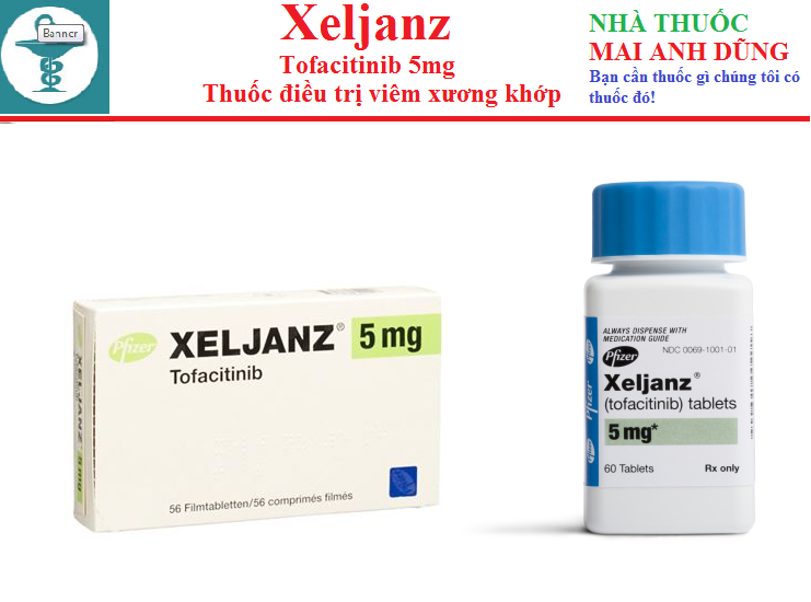 Thuốc Xeljanz 5mg Tofacitinib 11mg giá bao nhiêu, mua thuốc ở đâu? 
