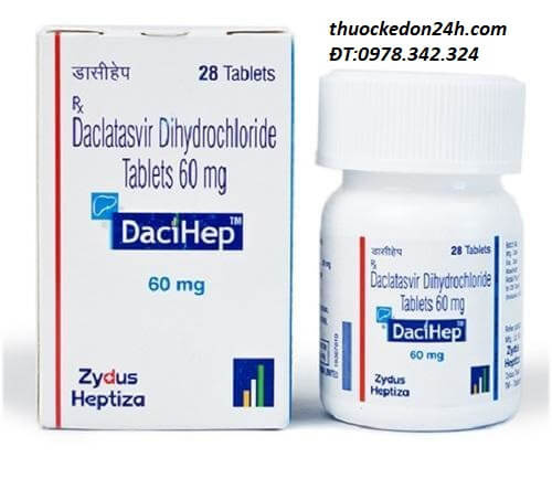 Thuốc Dacihep 60mg có tốt không? Tác dụng phụ của thuốc là gì?