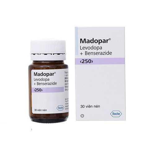 Thuốc Madopar 250mg Tác dụng, mua ở đâu giá bán thuốc bao nhiêu