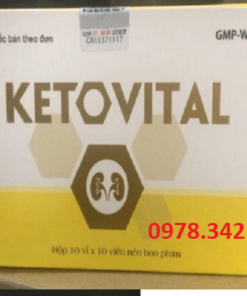 Thuốc đạm thận Ketovital mua ở đâu bán giá bao nhiêu rẻ nhất?