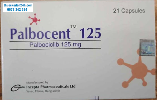 Thuốc Palbocent 125mg