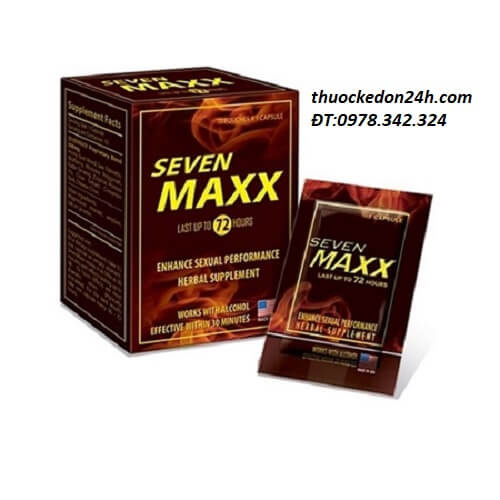 Thuốc Seven Maxx có tốt không, Tác dụng, cách dùng giá bán