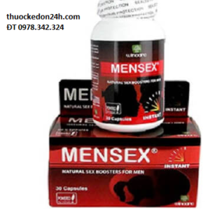 Thuốc Mensex tăng cường sinh lí, cách dùng giá bán bao nhiêu