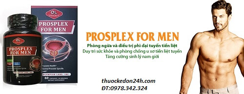 Thuốc Prosplex For men là thuốc gì? Tác dụng cách dùng giá bán