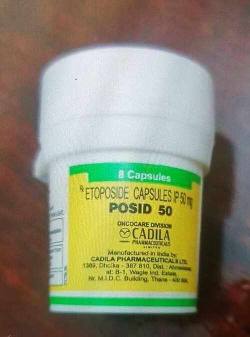 Thuốc Posid 50mg (Etoposid)