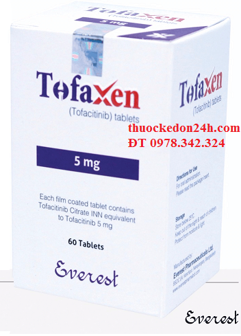 Thuốc Tofaxen Tofacitinib 5mg giá bao nhiêu, mua ở đâu, cách dùng