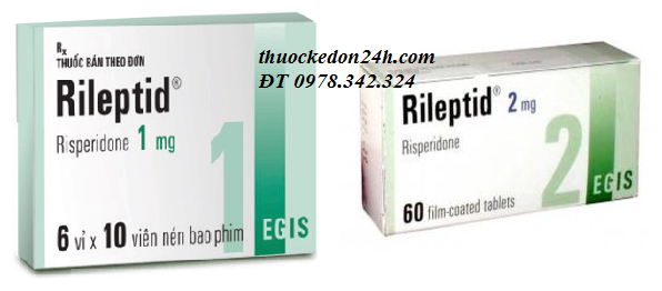 Thuốc Rileptid Risperidone 1mg 2mg là thuốc gì? giá thuốc bao nhiêu