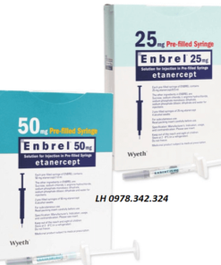 Thuốc Enbrel 25m Tác dụng cách dùng mua ở đâu? bán giá bao nhiêu?