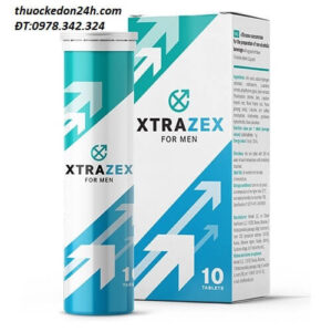 Viên sủi Xtrazex có tốt không, Tác dụng cách dùng giá bán