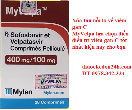 Thuốc Myvelpa 400/100 là thuốc gì, mua thuốc ở đâu giá tốt nhất?