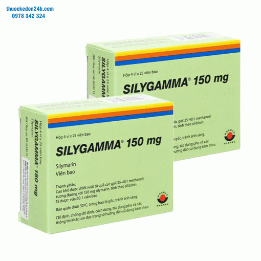 Thuốc-Silygamma-150mg