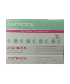Thuốc Asstrozol 1mg giá bao nhiêu