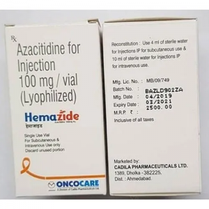 Thuốc Hemazide injection 1’s 100mg mua ở đâu