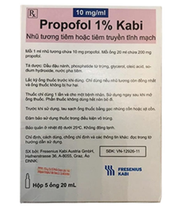 Thuốc Propofol 1% Kabi là thuốc gì