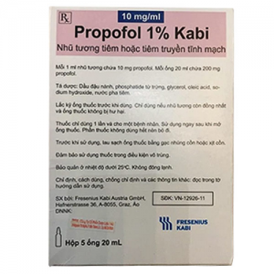 Thuốc Propofol 1% Kabi là thuốc gì