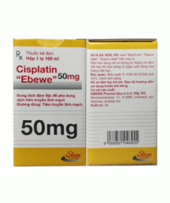 Thuốc Cisplatin ebewe 50mg là thuốc gì