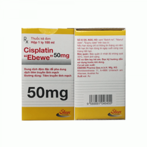 Thuốc Cisplatin ebewe 50mg là thuốc gì