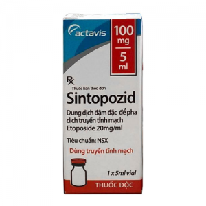 Thuốc Sintopozid 100mg/5mL giá bao nhiêu