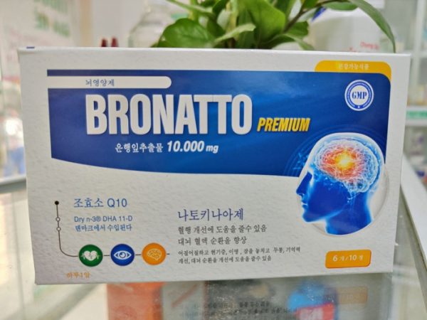 Chỉ định của Hoạt huyết ích não Bronatto Premium